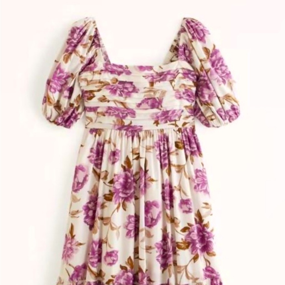 Abercrombie Emerson Floral Poplin Dress